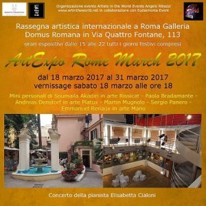 Flyer-Fronte-ArtExpo Rome March 2017 RR